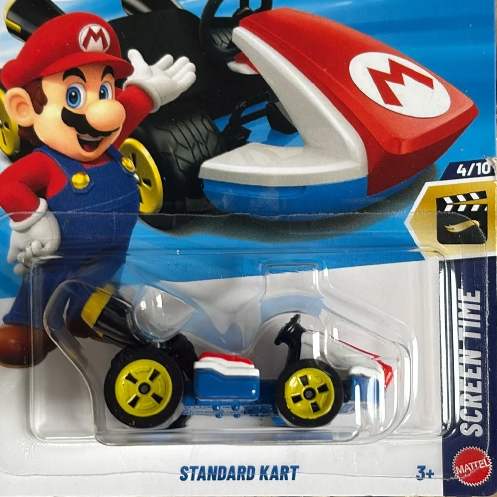 Hot Wheels MarioKart Standard Kart Hotwheels Video Game Car Super Mario New 2026